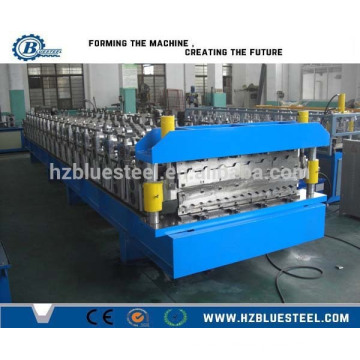 Two Profiles Metal Sheet Roll Forming Machine/ Double Layer Aluminum Roof Sheet Roll Forming Machine